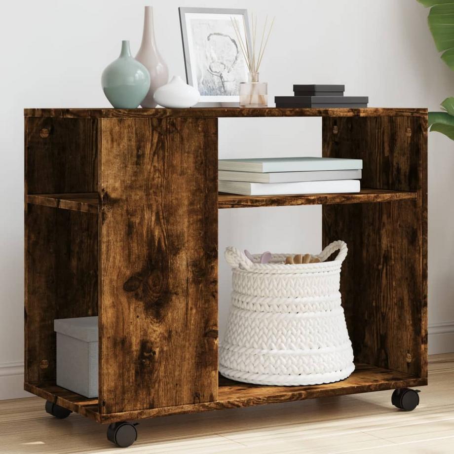 VidaXL Table d'appoint bois d'ingénierie  