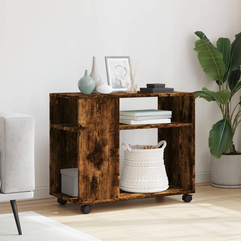 VidaXL Table d'appoint bois d'ingénierie  