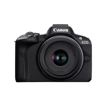 EOS EOS R50, Black + RF-S 18-45 IS STM + RF-S 55-210mm F5-7.1 IS STM Kit