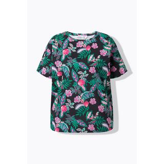 Studio Untold  T-Shirt, oversized, Blätter-Print 