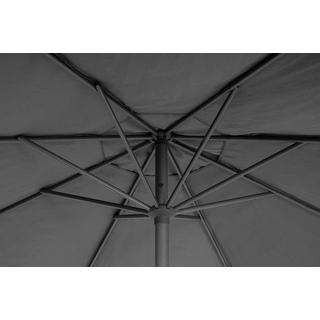 mutoni Ampelschirm Rio anthrazit-dunkelgrau 300  