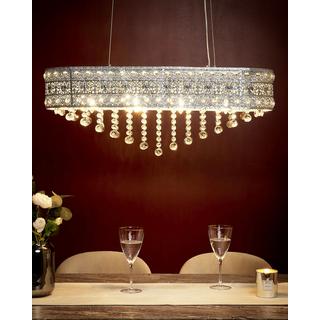 Beliani Lampadario en Cristallo Glamour BELELLE  