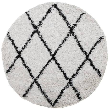 VidaXL Tapis shaggy polypropylène  