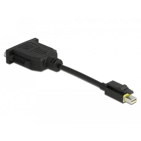 DeLock  DeLOCK 65979 câble vidéo et adaptateur 0,15 m Mini DisplayPort DVI Noir 