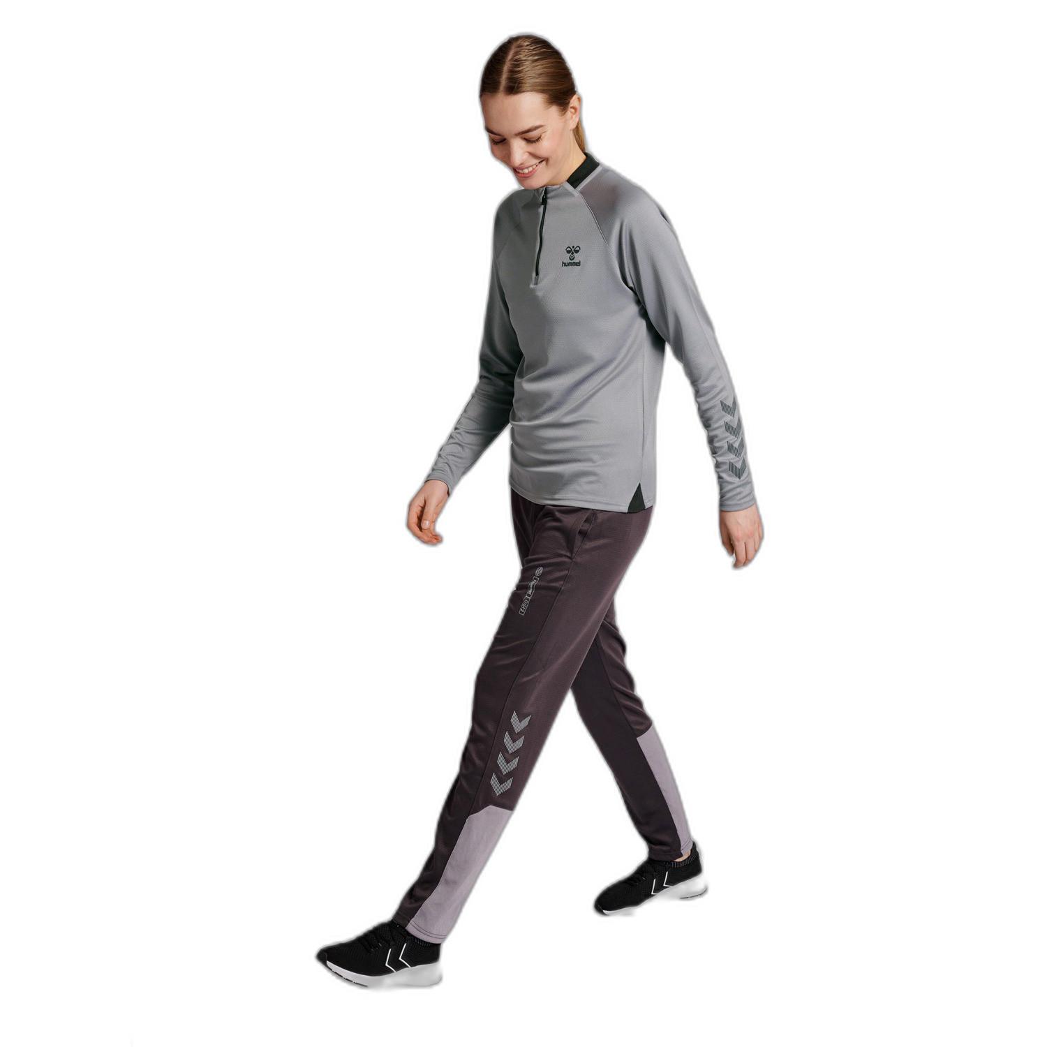 Image of Sweatshirt Mit Halbem Reißverschluss, Hmlgg12 Action Damen L