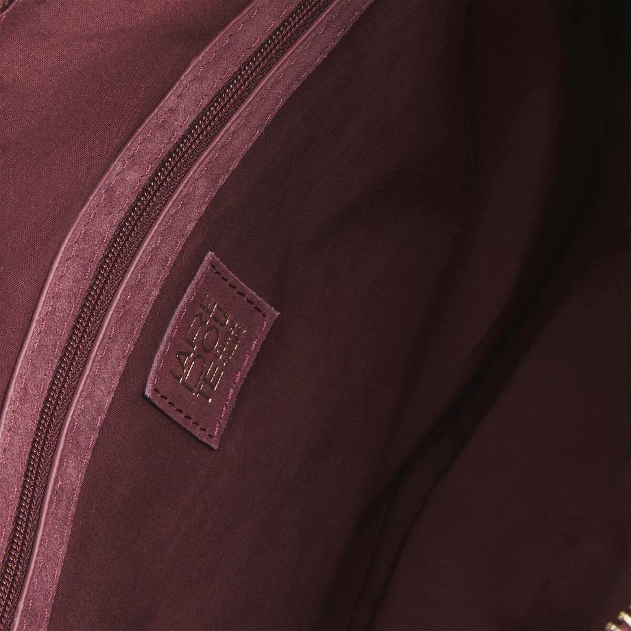 La Redoute Collections Borsa a tracolla in pelle intrecciata  