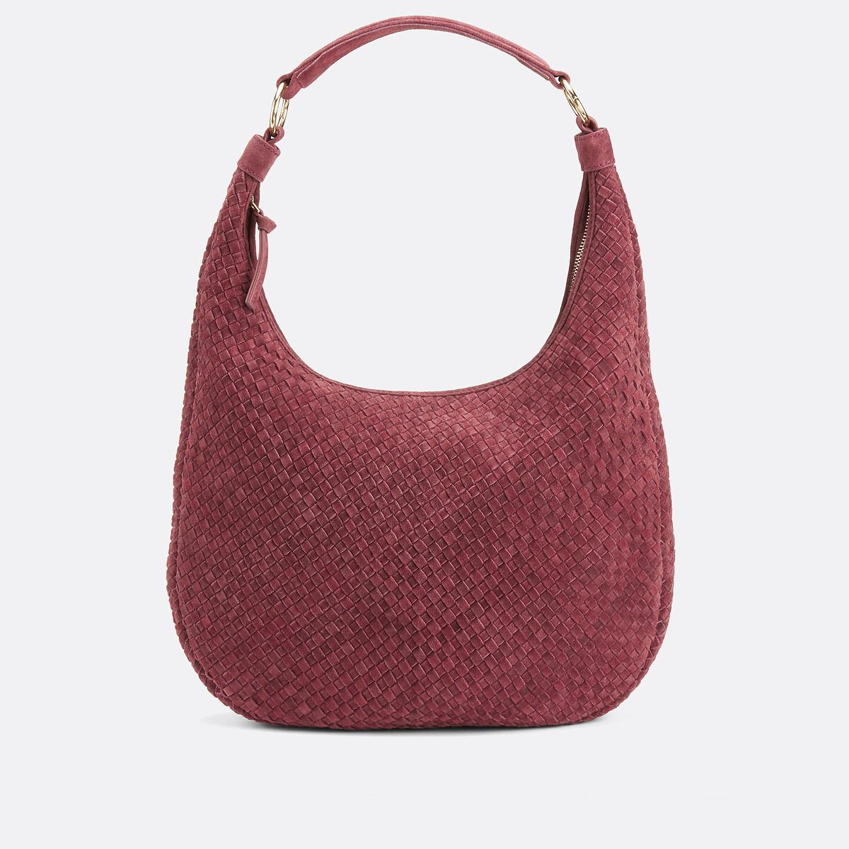 La Redoute Collections Sac cabas porté épaule en cuir tressé  