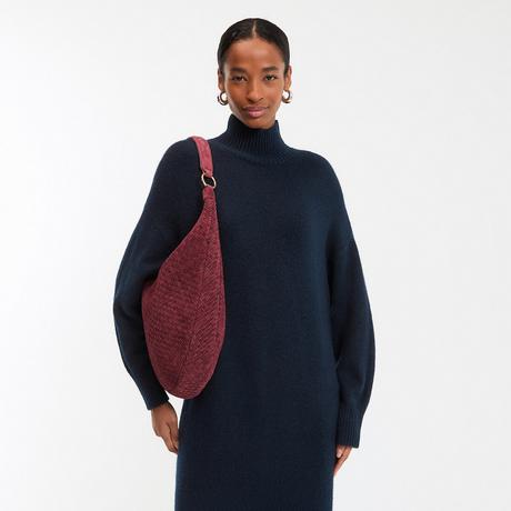 La Redoute Collections Sac cabas porté épaule en cuir tressé  