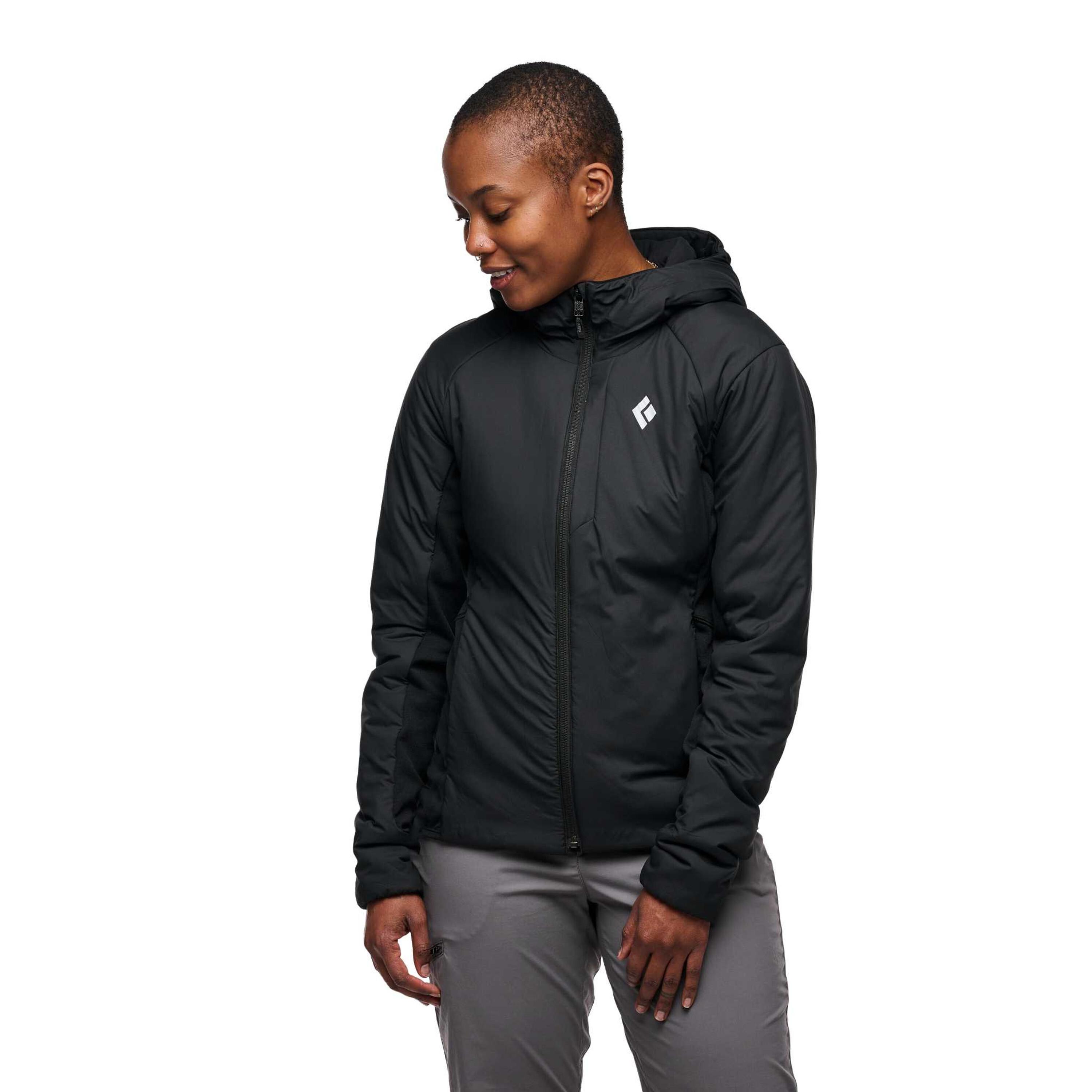 Black Diamond  hoodie damen first light hybrid 