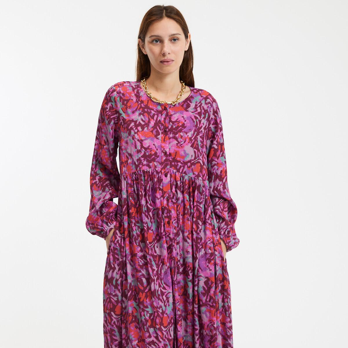 La Redoute Collections Suzie Langes Kleid mit Blumendruck  