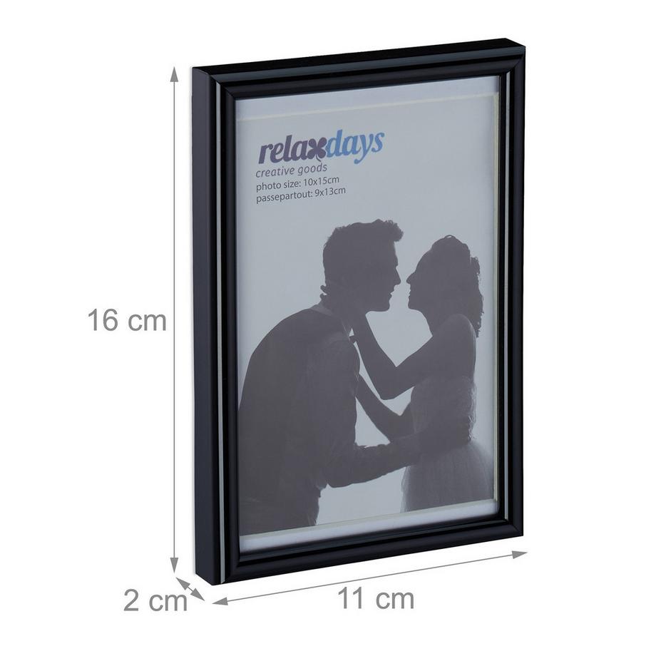 B2X Bilderrahmen - 2 Stück 10 x 15 cm  