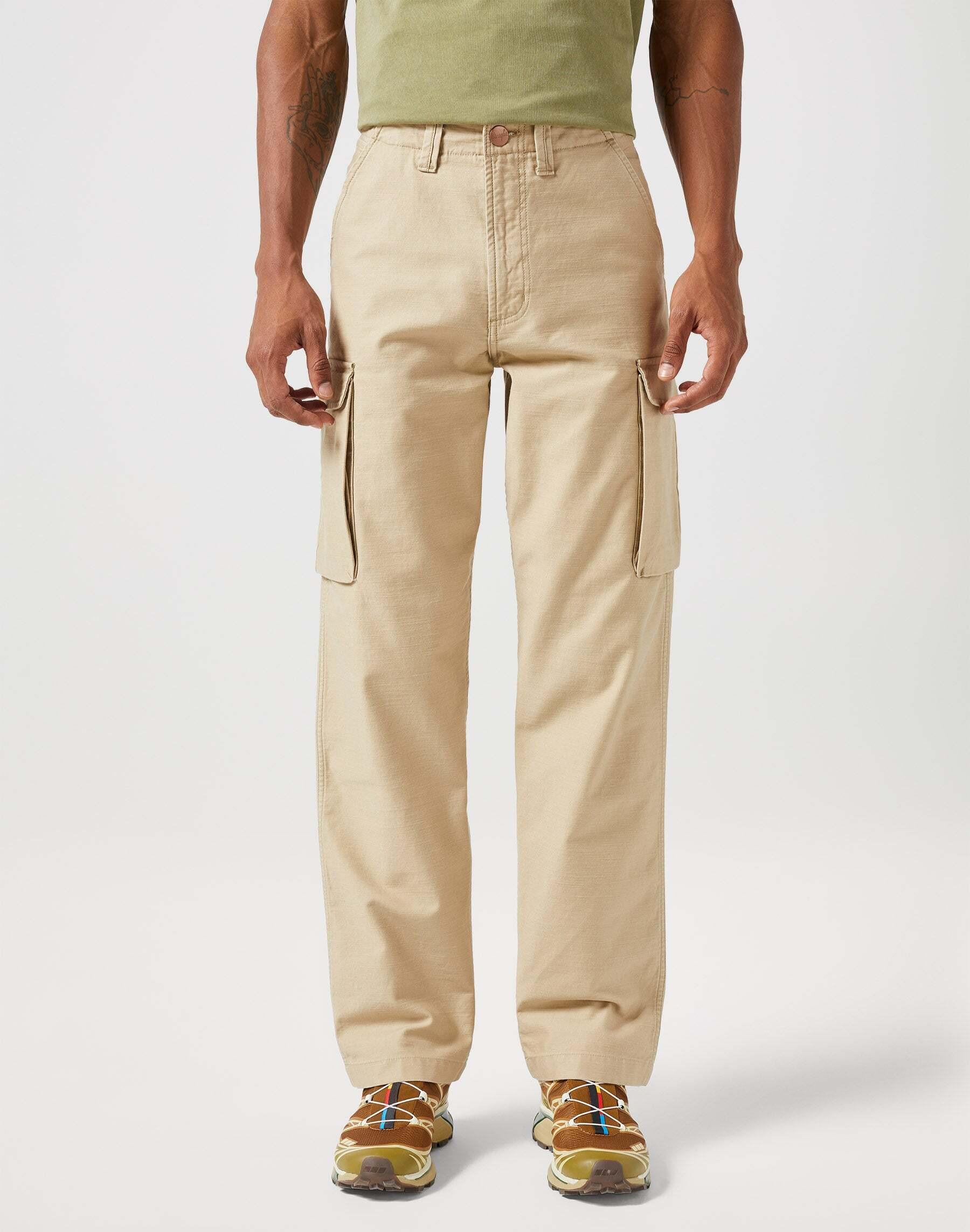 Image of Hosen Casey Jones Cargo Herren Beige L34/W36