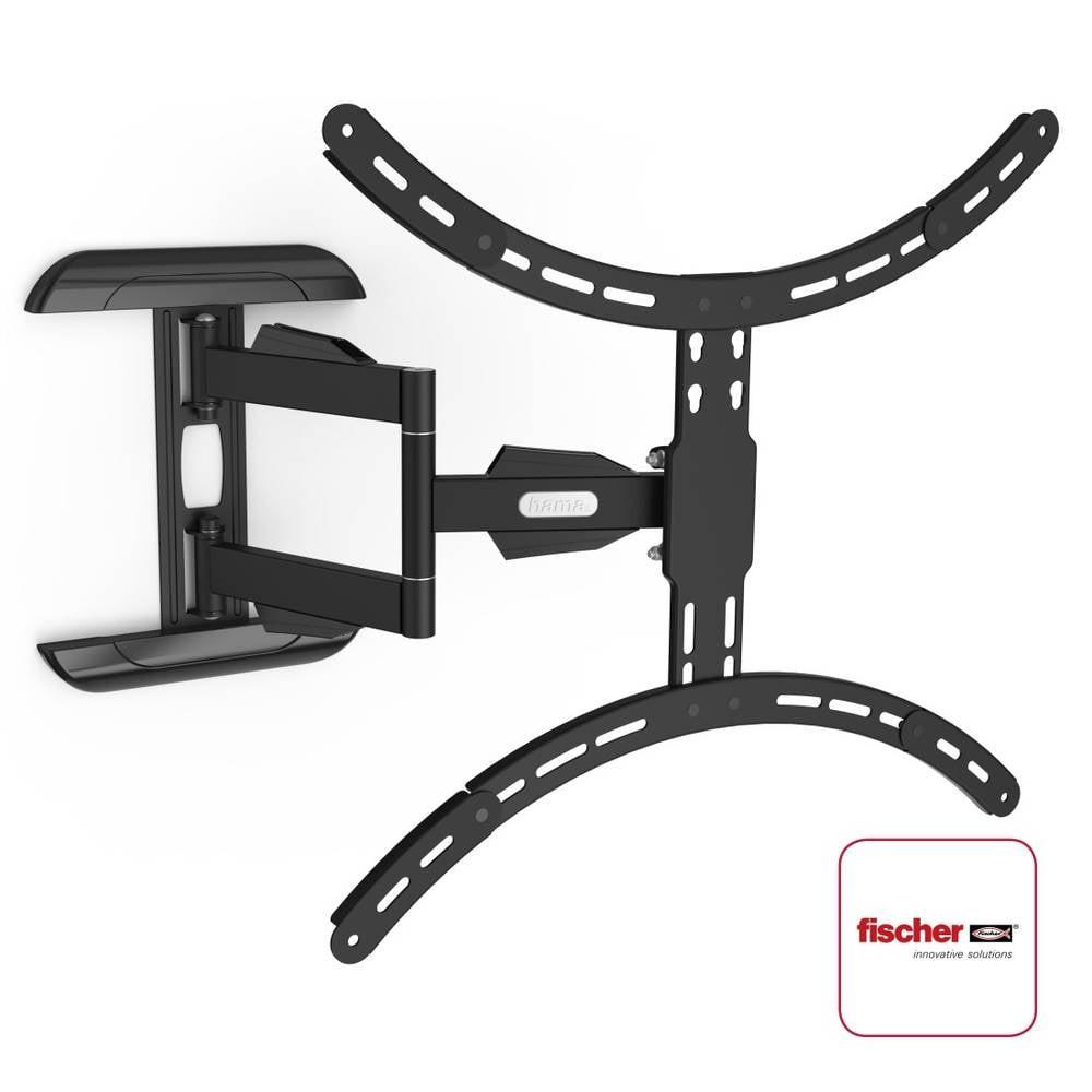 hama  Supporto a parete per TV 94,0 cm (37) - 190,5 cm (75) Inclinabile + girevole 