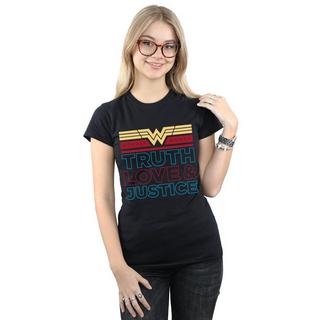 DC COMICS  Tshirt TRUTH AND JUSTICE 