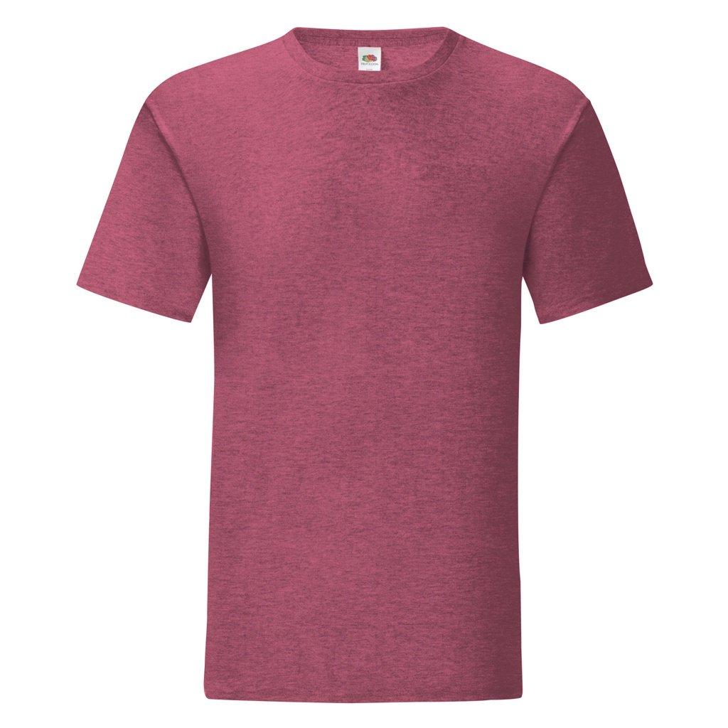 Image of Tshirt Iconic (5 Stückpackung) Herren Weinrot S