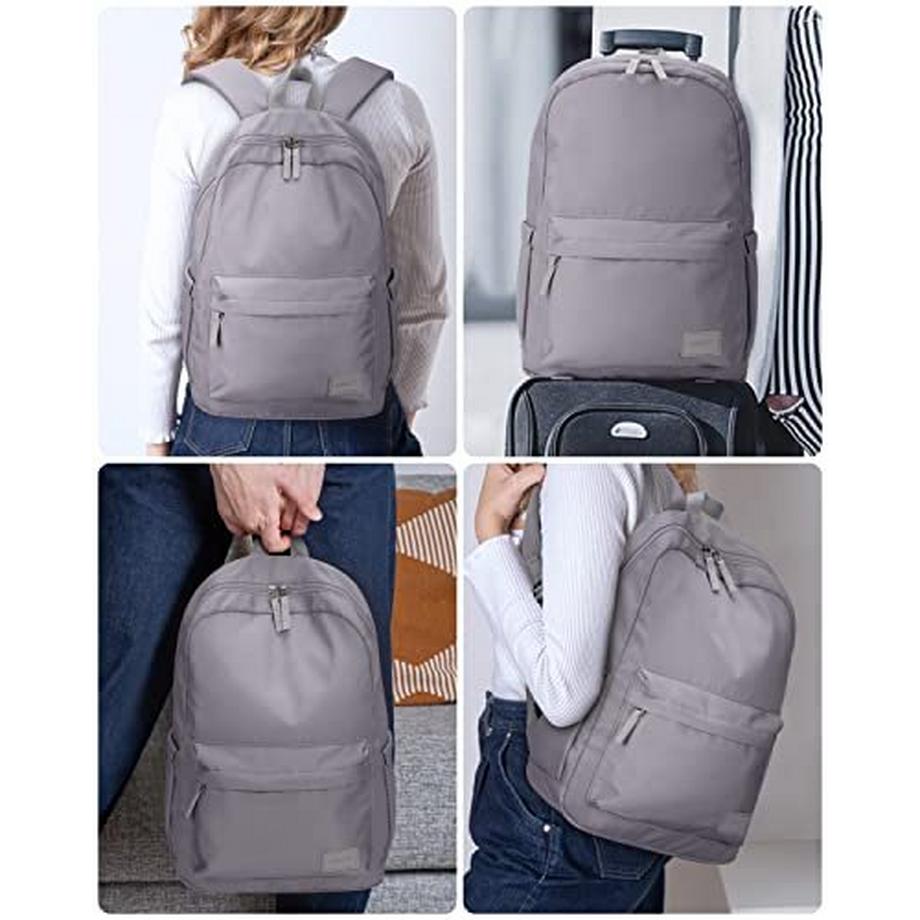 Only-bags.store Leichter Schulrucksack für 14-Zoll-Laptop  