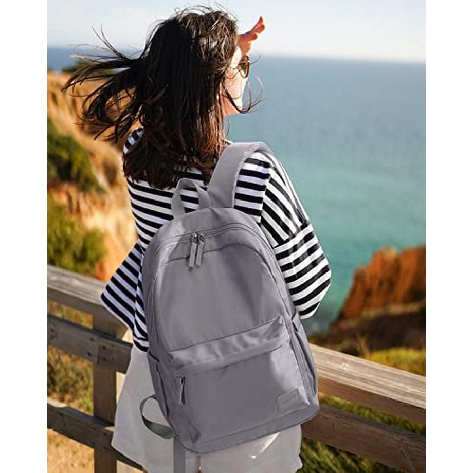 Only-bags.store Leichter Schulrucksack für 14-Zoll-Laptop  