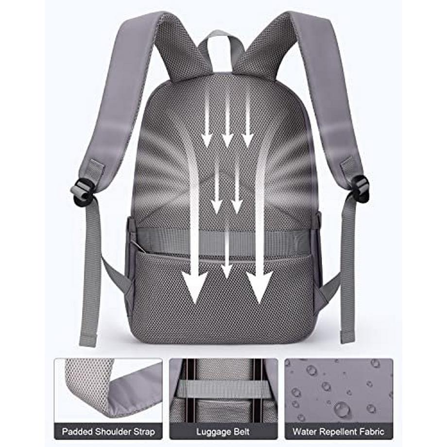 Only-bags.store Leichter Schulrucksack für 14-Zoll-Laptop  