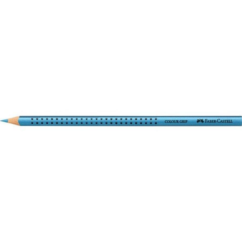 FABER CASTELL FABER-CASTELL Farbstift Colour Grip 112486 blau metallic  