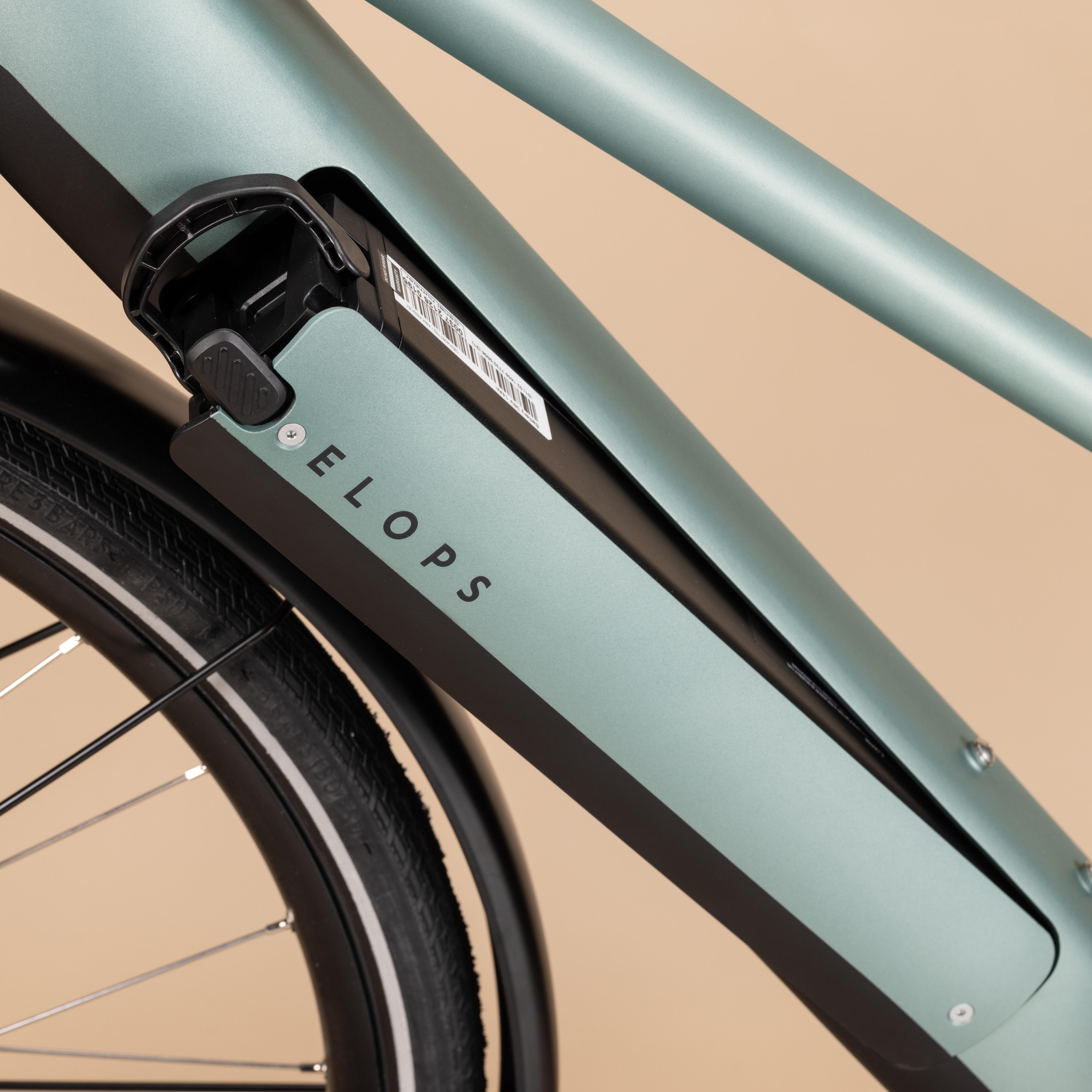 ELOPS  Vélo de ville dame assistance électrique cadre aluminium 