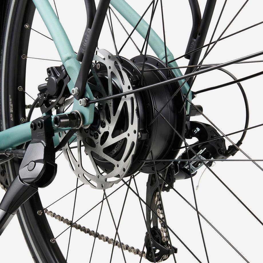 ELOPS  Vélo de ville dame assistance électrique cadre aluminium 