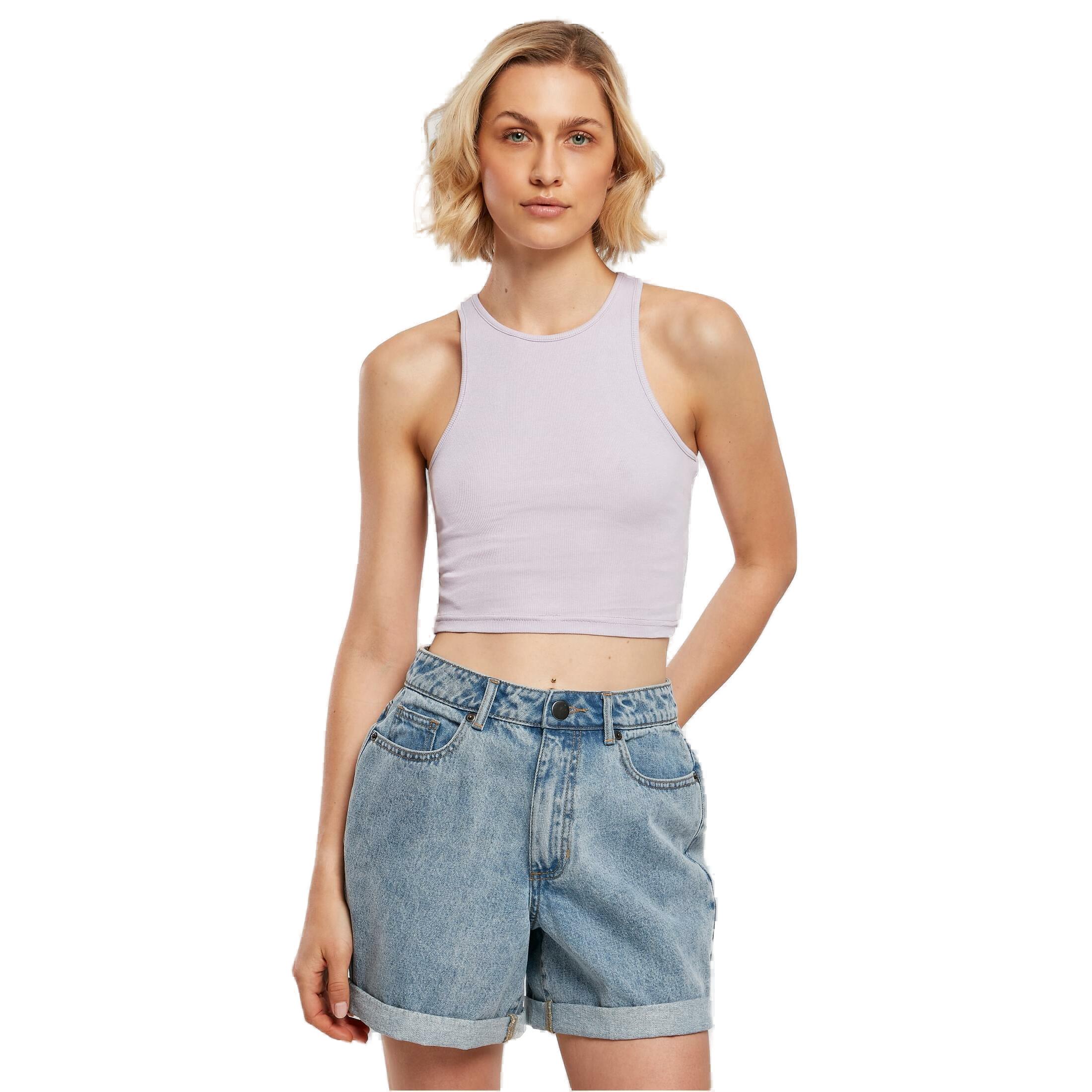 URBAN CLASSICS  Kurzes geripptes Tank-Top, 