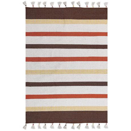 Beliani Tapis en Coton Traditionnel HISARLI  