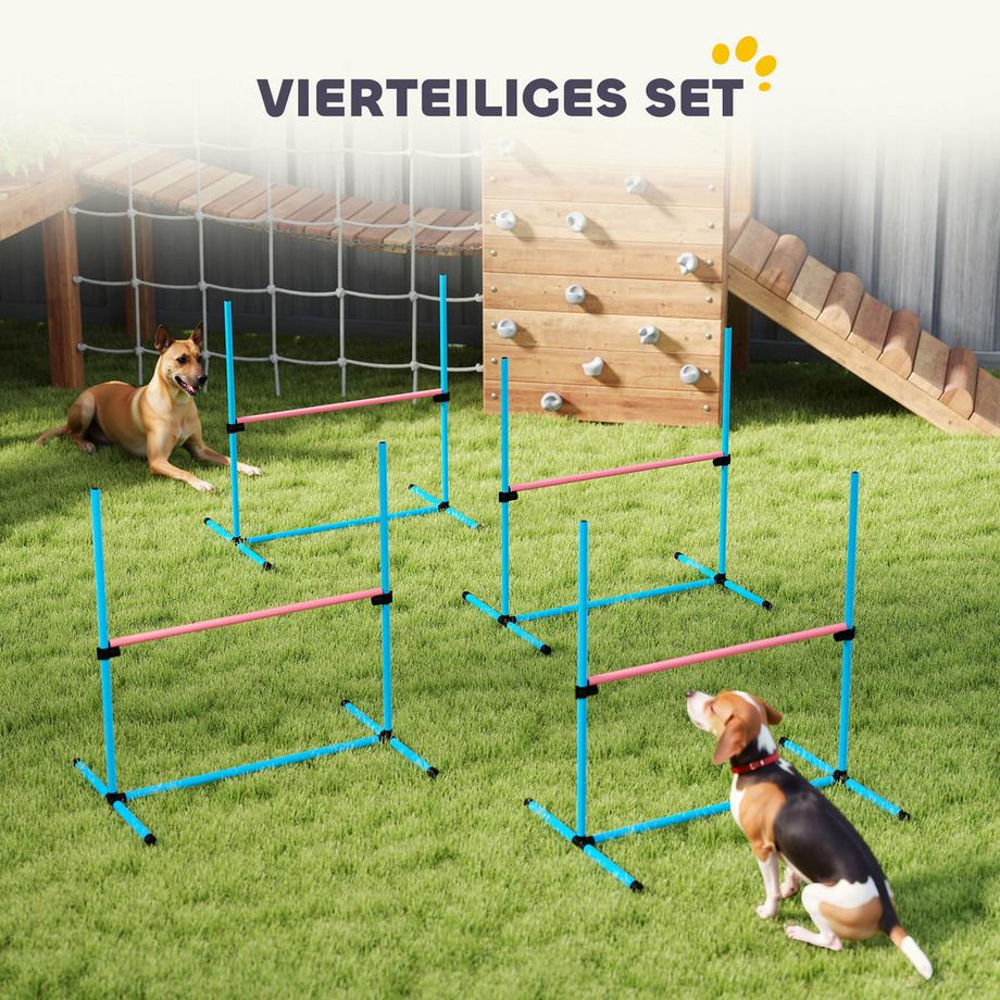 PawHut  Kit d'agilité pour chiens 