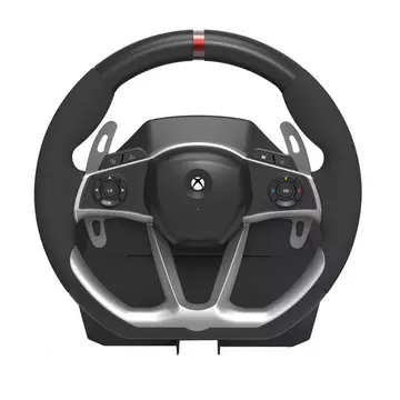 Hori Force Feedback Racing Wheel DLX Schwarz USB Lenkrad + Pedale Digital Xbox One, Xbox Series S, Xbox Series X