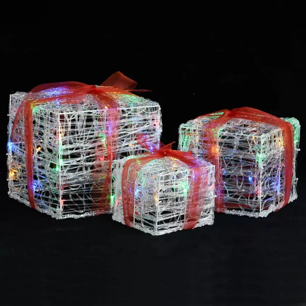 VidaXL - Boîte-cadeau de noël, One Size, Multicolor