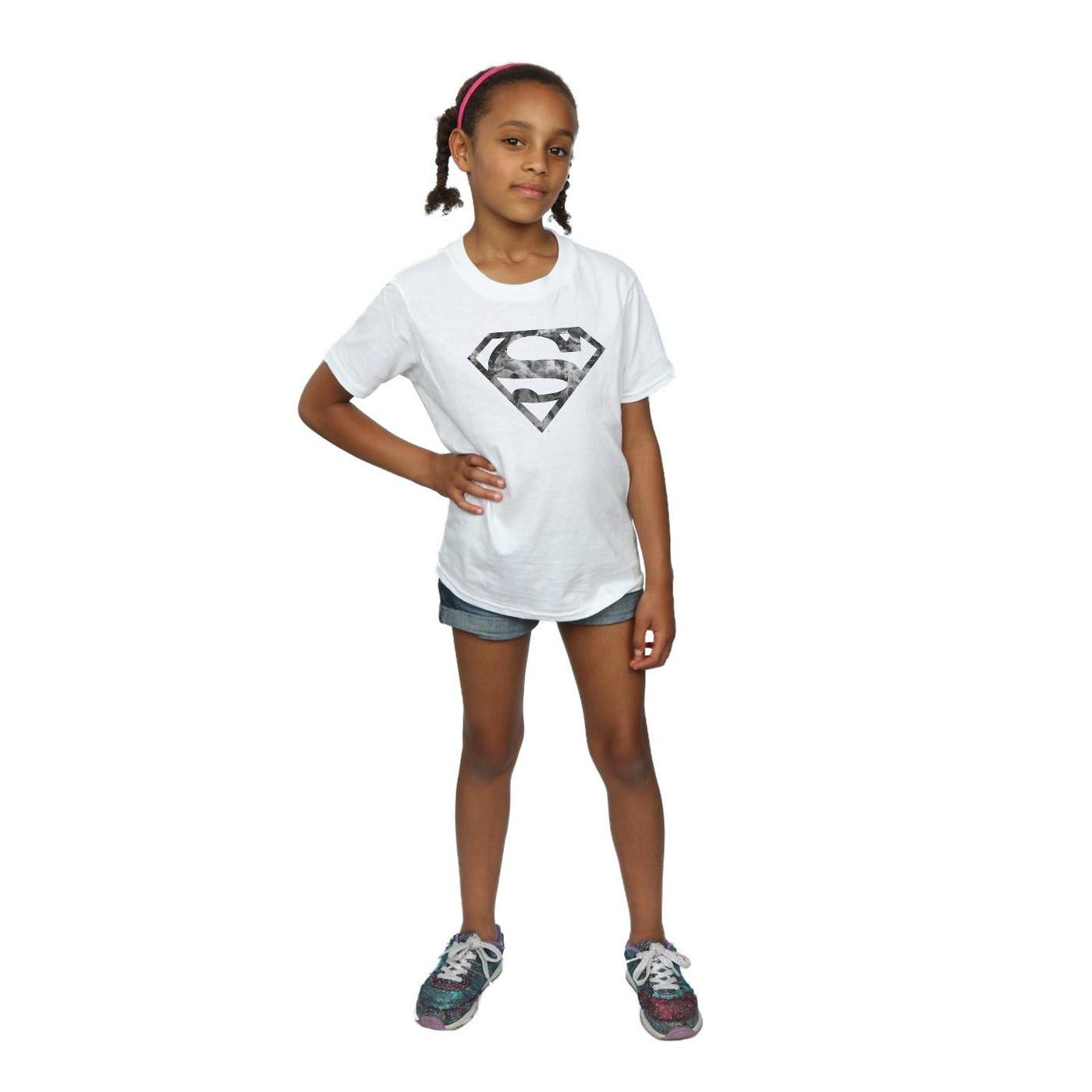 DC COMICS  Tshirt SUPERMAN MARBLE LOGO 