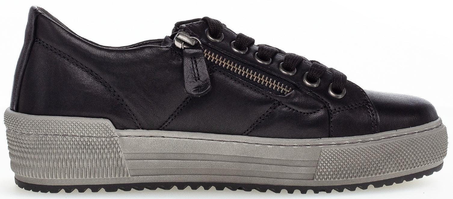 Image of 76.538.17 - Leder Sneaker Damen Schwarz 37.5