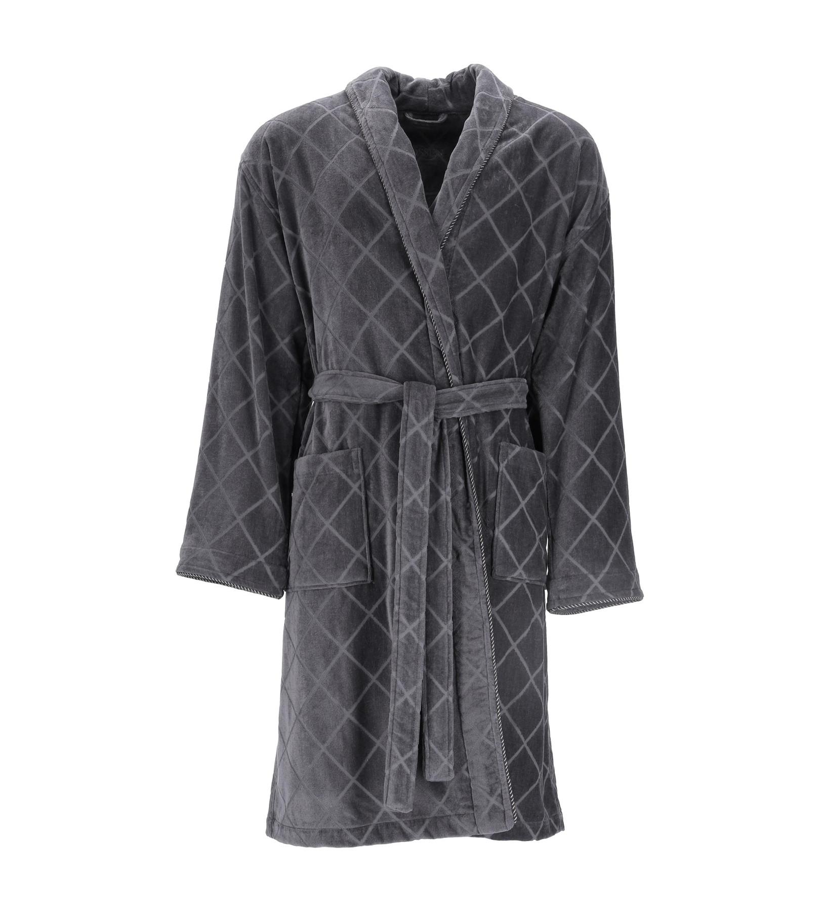 Image of Barron Bademantel Unisex Gewittergrau L