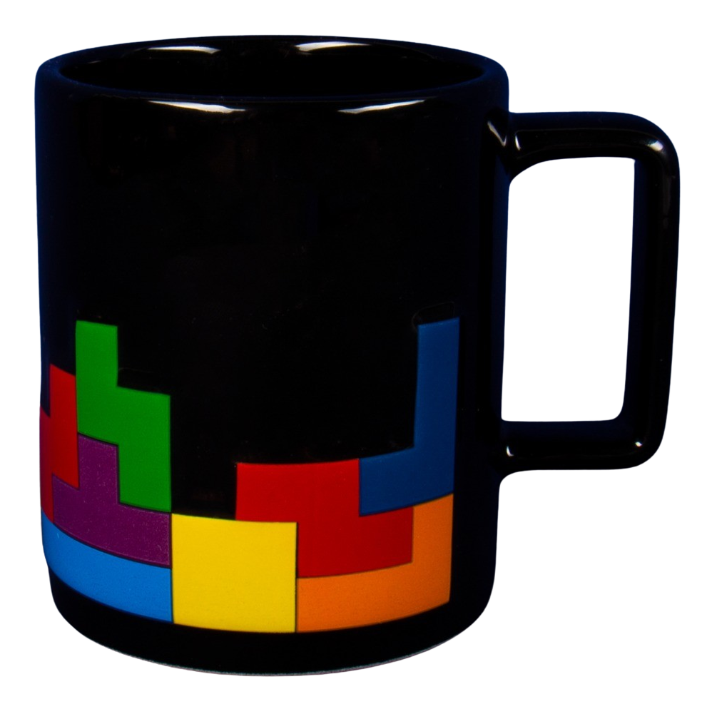 Image of Tetris Tasse mit Puzzle Tetris Tasse mit Puzzle