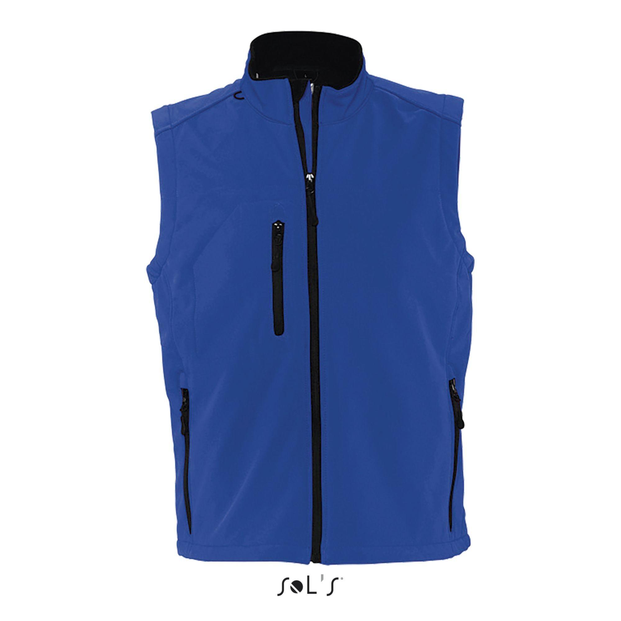 Image of Softshell-weste Sm Rallye Unisex Königsblau XXXL