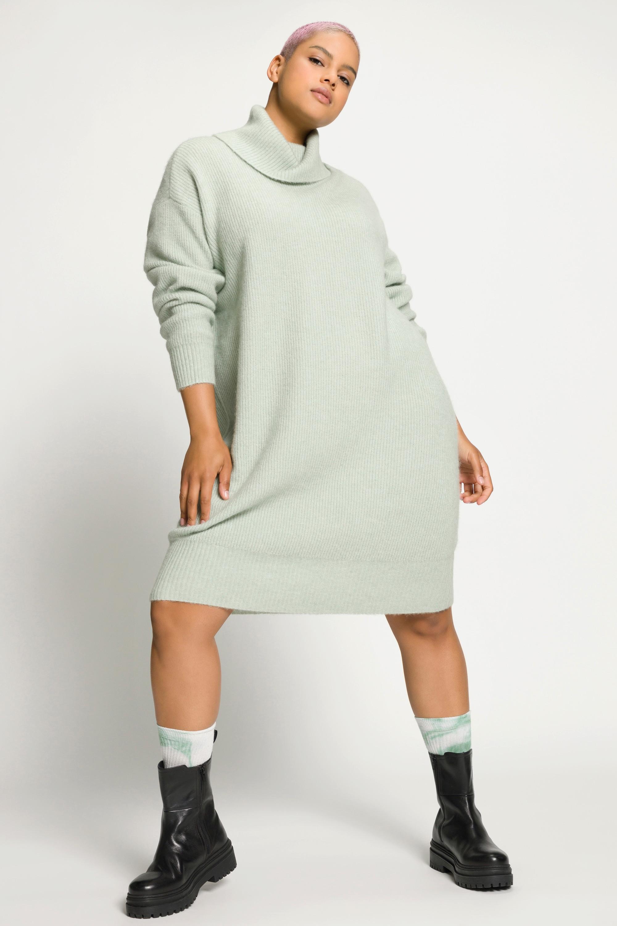 Studio Untold  Strickkleid, oversized, Rollkragen, Premium 