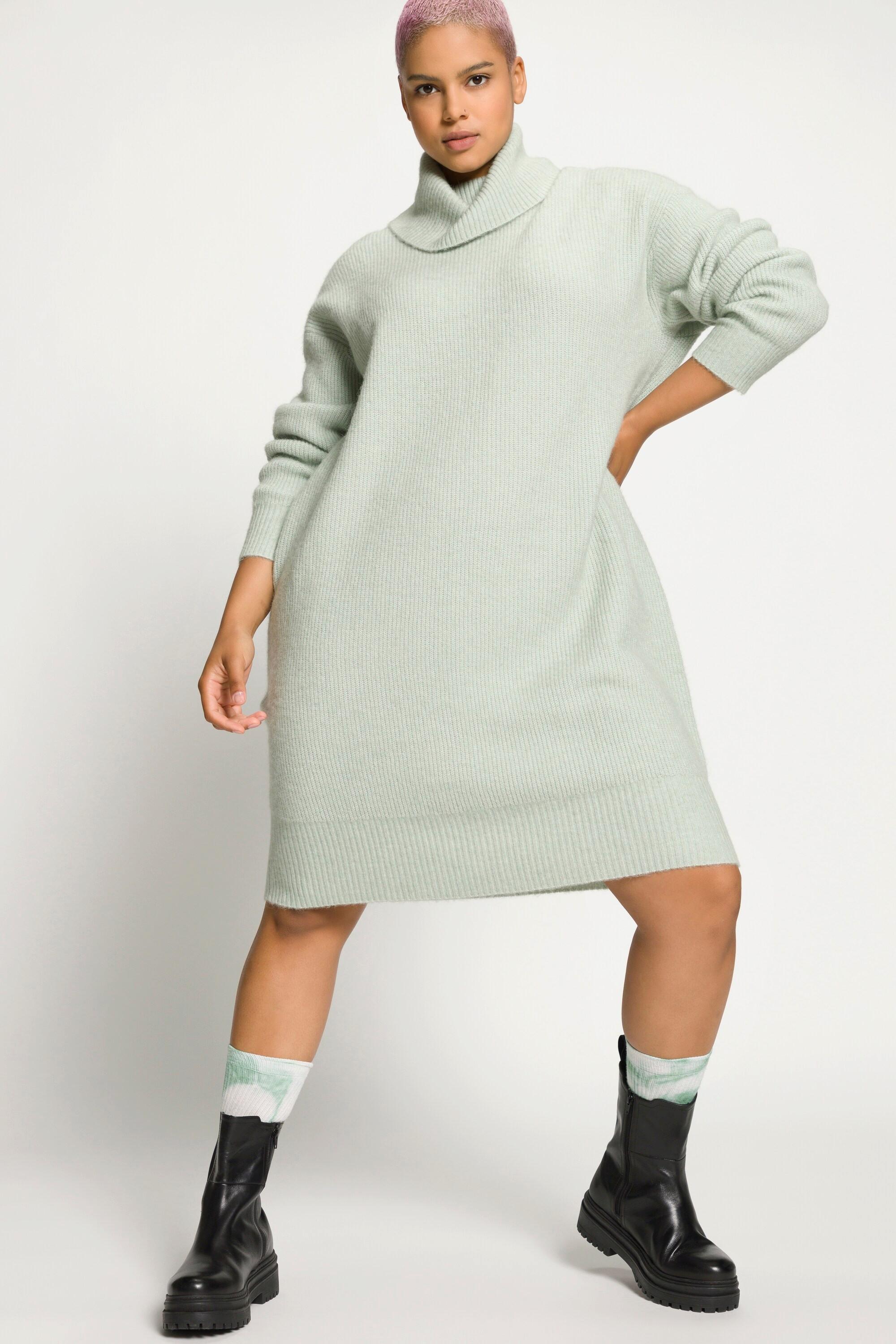 Studio Untold  Strickkleid, oversized, Rollkragen, Premium 