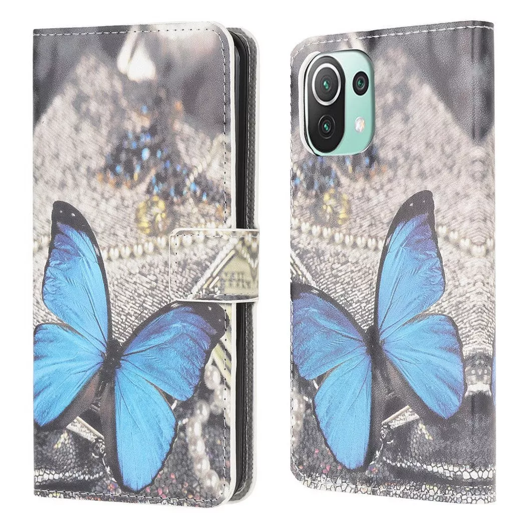Cover-Discount - Xiaomi 11 Lite - Handyhülle Motiv, Weiss
