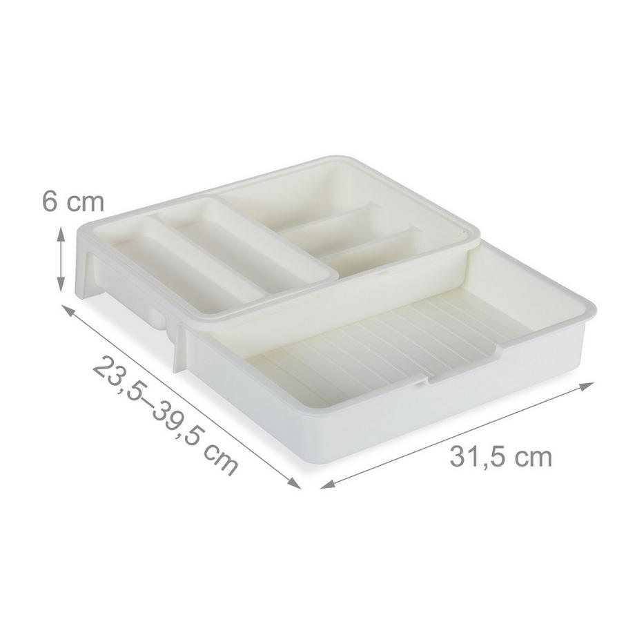 B2X  Ausziehbarer Besteckkasten 