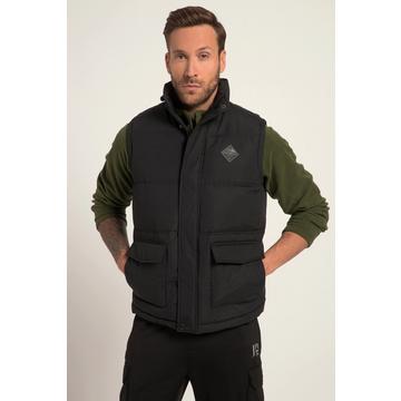 Gilet per il trekking e l'outdoor con collo alto e fodera di teddy
