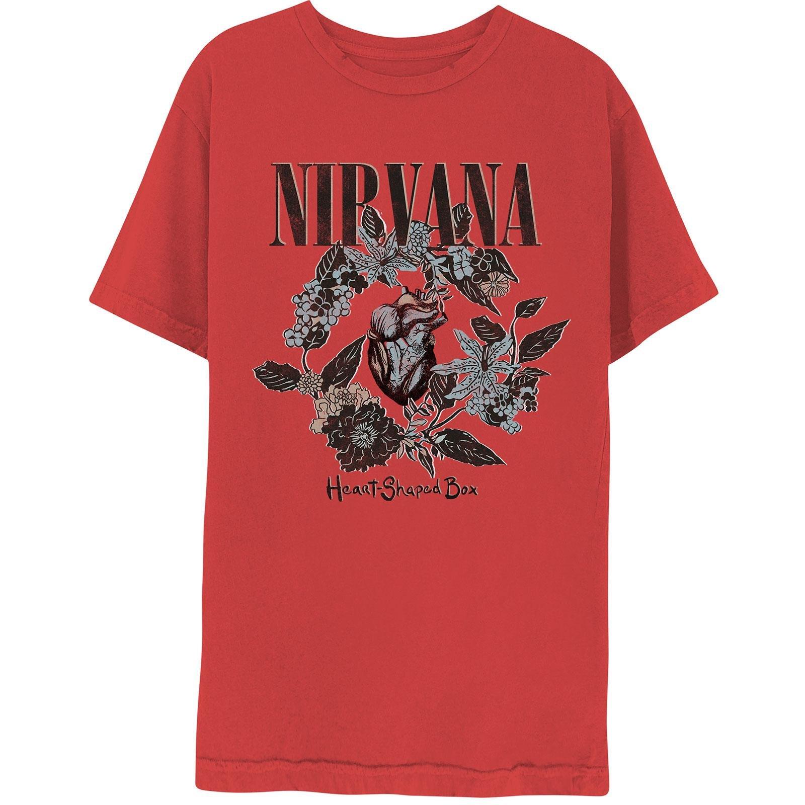 Nirvana  Tshirt HEART SHAPED BOX 