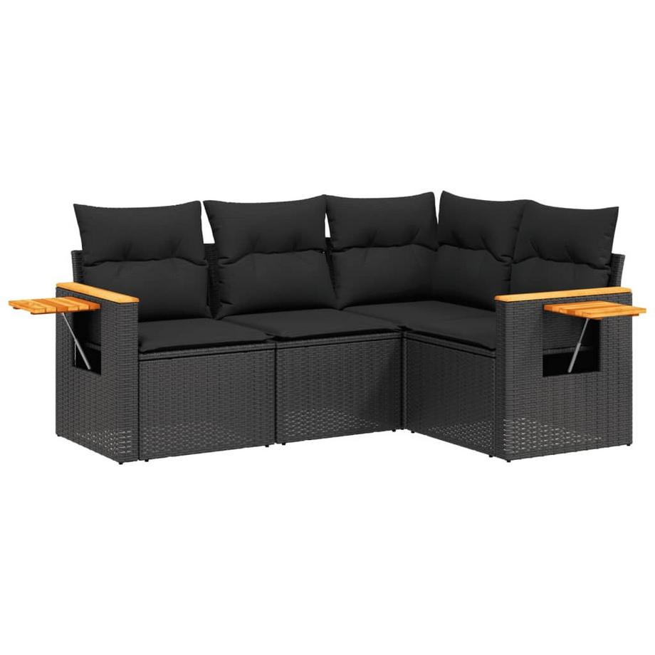 set divano da giardino Polirattan