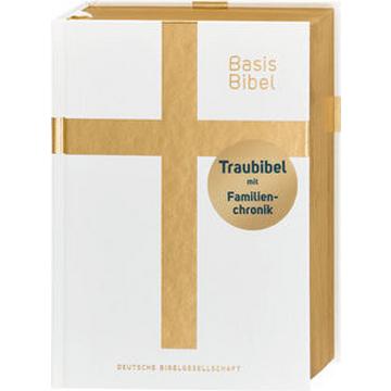 BasisBibel. Die Kompakte. Traubibel. Das Geschenk zur Hochzeit: Bibel mit edlem Farbschnitt, Familienchronik und Widmungsblatt. Moderne Bibelübersetzung. Vollbibel mit Altem und Neuen Testament