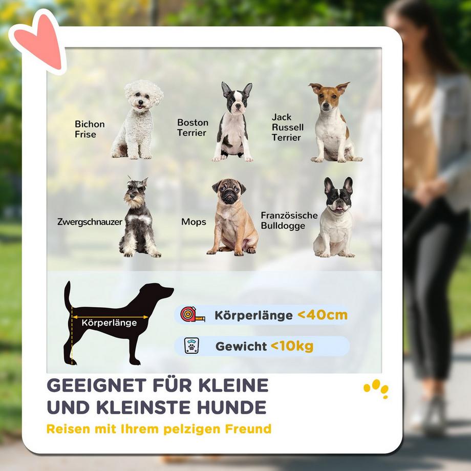 Northio  Hundewagen leicht Hundebuggy aus Aluminium klappbar für Hunde & Katzen bis 10 kg Katzenbuggy mit Kissen Netzfenstern Türen Aufbewahrungskorb Katzenwagen Buggy Dunkelblau Aosom 