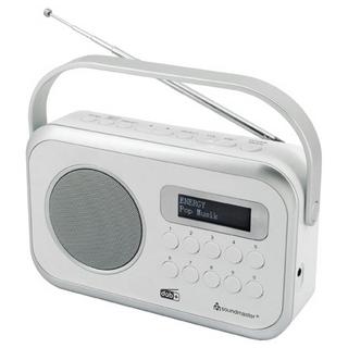 soundmaster  Soundmaster DAB270WE Radio Tragbar Digital Weiß 