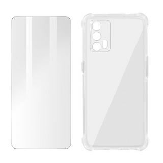 Avizar  Coque Realme GT + verre trempé antichoc 