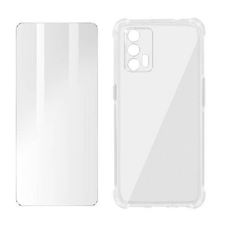 Avizar  Coque Realme GT + verre trempé antichoc 