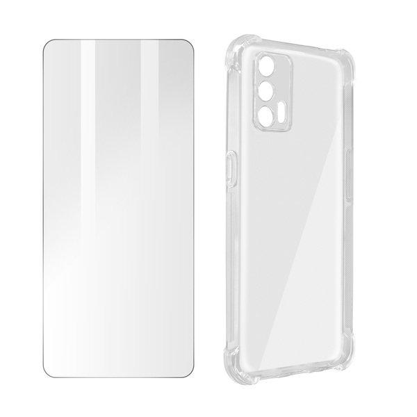 Avizar  Coque Realme GT + verre trempé antichoc 