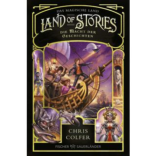 Land of Stories: Das magische Land - Die Macht der Geschichten Colfer, Chris; Dorman, Brandon (Illustrationen); Pfeiffer, Fabienne (Übersetzung) Copertina rigida 