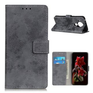 Cover-Discount  Nokia 5.4 - Vintage Etui Wildleder Optik 